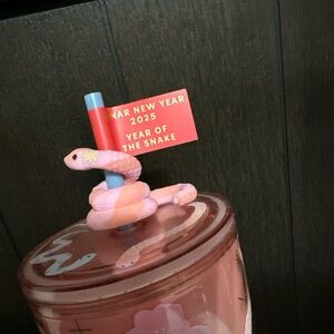 SOLD OUT AT STORES! NEW 2025 Starbucks Lunar New Year of the Snake Tumbler